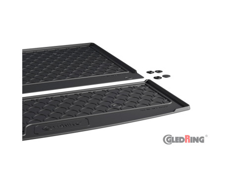 Rubbasol (Rubber) Trunk mat suitable for Peugeot 5008 III Hybrid 2024- (7 Persons), Image 3