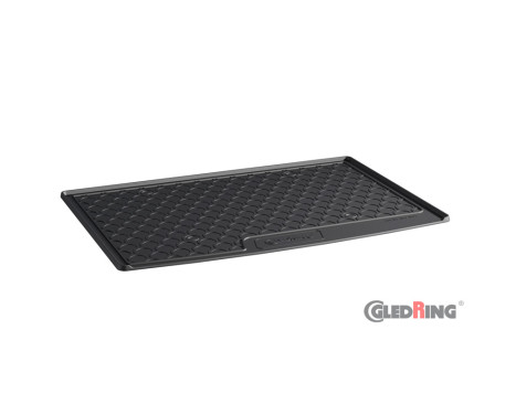 Rubbasol (Rubber) Trunk mat suitable for Skoda Kamiq 2019- (high variable loading floor)