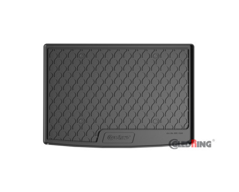 Rubbasol (Rubber) Trunk mat suitable for Skoda Kamiq 2019- (high variable loading floor), Image 2