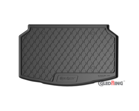 Rubbasol (Rubber) Trunk mat suitable for Toyota Yaris IV (XP21) 5-door 2020- (Low load floor), Image 2