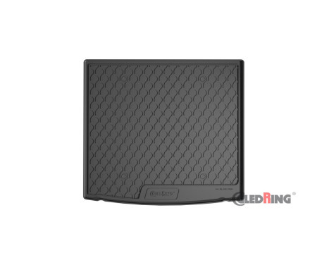 Rubbasol (Rubber) Trunk mat suitable for Volkswagen ID.4 2020- (High variable loading floor), Image 2