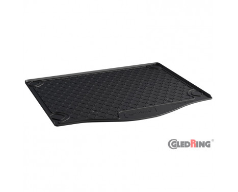 Trunk mat suitable for Ford Focus III HB 5-door 2011-2018 (small spare wheel)