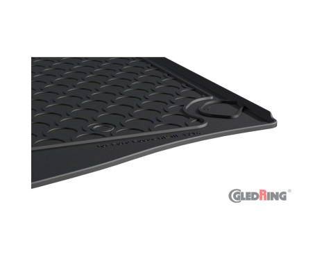 Trunk mat suitable for Ford Focus III HB 5-door 2011-2018 (small spare wheel), Image 4
