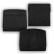 Velor trunk mat suitable for Hyundai Santa Fe III 2012-