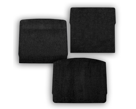 Velor trunk mat suitable for Mazda 2 (KB) Hybrid 2022- & Toyota Yaris IV (XP21) 2020- (Low load