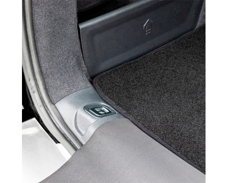 Velor trunk mat suitable for Mazda 2 (KB) Hybrid 2022- & Toyota Yaris IV (XP21) 2020- (Low load, Image 5