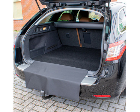 Velor trunk mat suitable for Volkswagen Touran (5-Personen) 2015-, Image 4