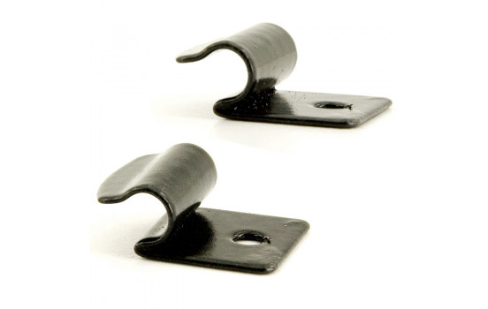 Metal clip flat 15mm