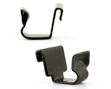 Metal door clip 10mm (hook model), Image 2