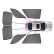 Privacy Hades Nissan Navara Off-road Vehicle (double cab) 2013- PV NINADC4C Privacy shades, Thumbnail 3