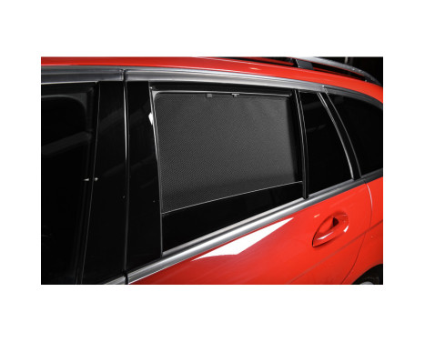 Privacy Shades (rear doors) suitable for Audi A4 8E Sedan 2001-2008 (2-piece) PV AUA44A18, Image 3