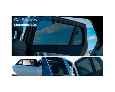 Privacy Shades (rear doors) suitable for Mercedes EQC (N293) 2019- (4-piece) PV MBEQC5A18, Image 9
