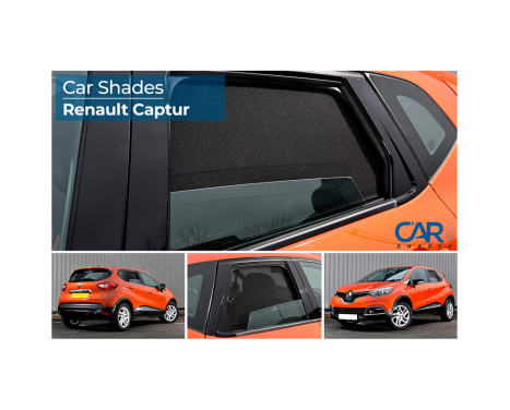 Privacy Shades (rear doors) suitable for Renault Captur 5 doors 2013- (2-piece) PV RECAP5A18, Image 9
