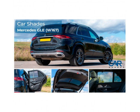 Privacy Shades suitable for Mercedes GLE (W167) 2019- (8-piece) PV MBGLE5B, Image 13