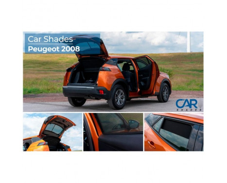 Privacy Shades suitable for Peugeot 2008 II 2020- (4-piece), Image 9