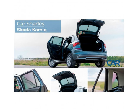 Privacy Shades suitable for Skoda Kamiq 2019- (6-piece) PV SKKAM5A, Image 13