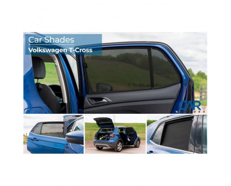 Privacy Shades suitable for Volkswagen T-Cross 2019- (4-piece), Image 18