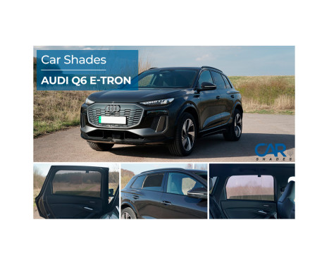 Set Car Shades (rear doors) suitable for Audi Q6 E-Tron (GFB) 2024- (2-piece), Image 7