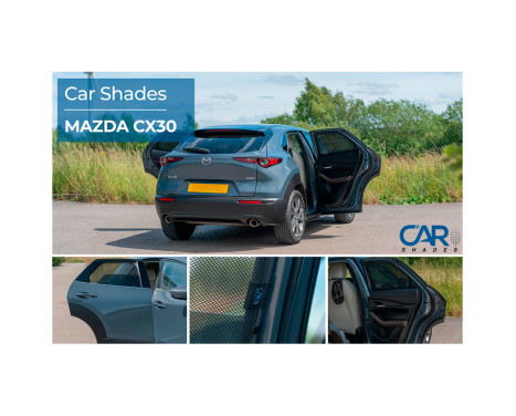 Set Car Shades (rear doors) suitable for Mazda CX-30 5 doors 2020- (2-piece), Image 9