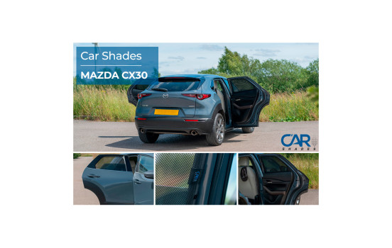 Set Car Shades (rear doors) suitable for Mazda CX-30 5 doors 2020- (2-piece), Image 9