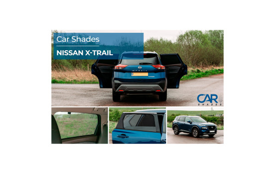 Set Car Shades (rear doors) suitable for Nissan X-Trail (T33) 5 doors 2022 - (2-piece), Image 8