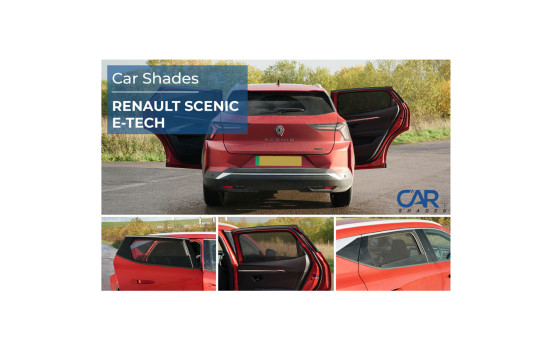 Set Car Shades (rear doors) suitable for Renault Scenic E-Tech 2024- (2-piece), Image 9