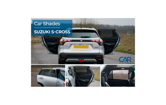 Set Car Shades (rear doors) suitable for Suzuki S-Cross 5 doors 2022- (2-piece), Image 8