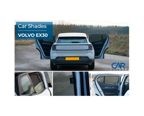Set Car Shades (rear doors) suitable for Volvo EX30 2023- (2-piece), Image 8