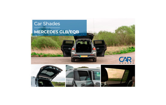 Set Car Shades suitable for Mercedes GLB (X247) 2019- & EQB (X243) 2021- (6-piece), Image 9