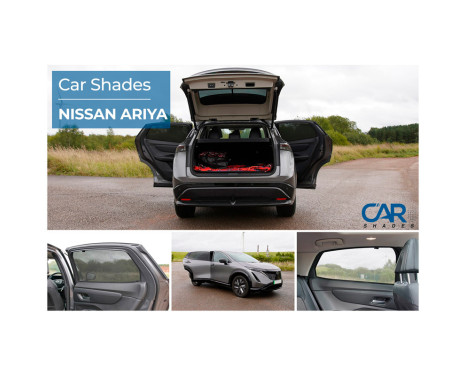 Set Car Shades suitable for Nissan Ariya 2022 - (4-piece), Image 8