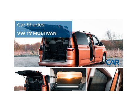 Set Car Shades suitable for Volkswagen T7 Multivan 2021 - (6-piece), Image 10