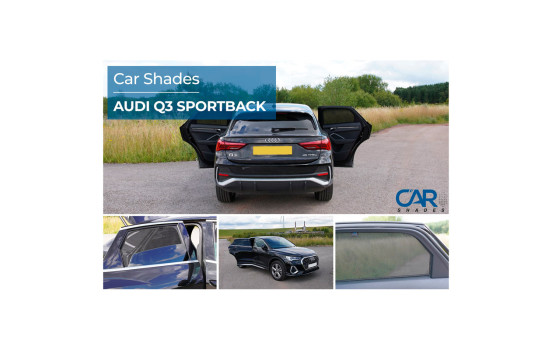 Set of Car Shades (rear doors) suitable for Audi Q3 (F3N) Sportback 2019- (2-piece), Image 7