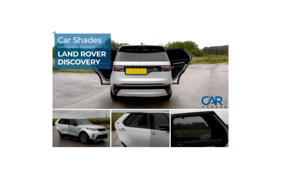 Set of Car Shades (rear doors) suitable for Land Rover Discovery V 2017 - (2-piece), Image 7