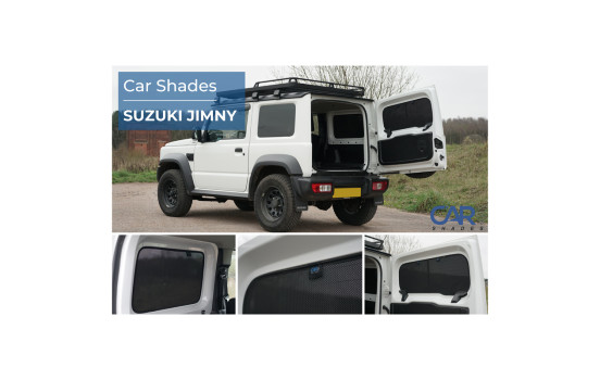 Set of Car Shades suitable for Suzuki Jimny (A6G) 2018- (4-piece), Image 2