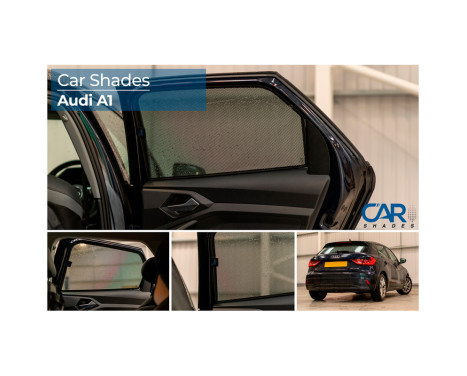 Sun blinds (rear doors) suitable for Audi A1 Sportback 2018- & City Carver (GBH) (2-piece), Image 9