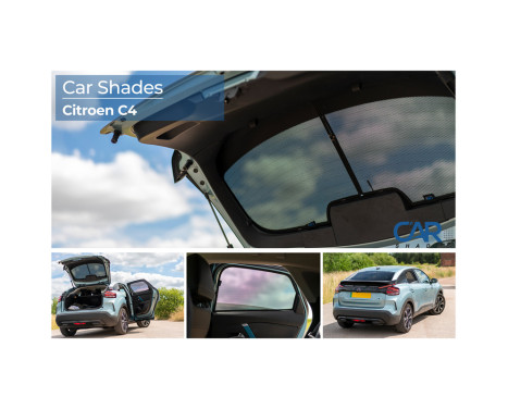 Sun blinds suitable for Citroën C4 III 5 doors 2020- (6-piece), Image 9