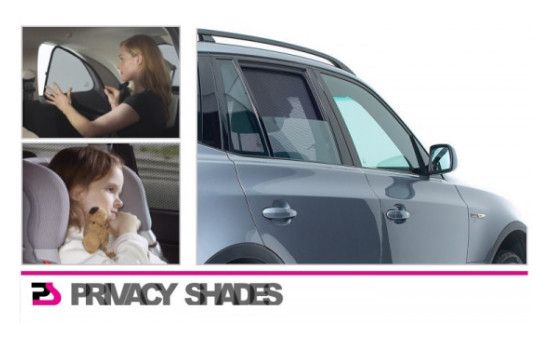 Sun blinds suitable for Mazda 3 5-door 2014- (4-piece), Image 4