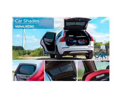 Sun blinds suitable for Volvo XC60 2017- (6-piece), Image 12