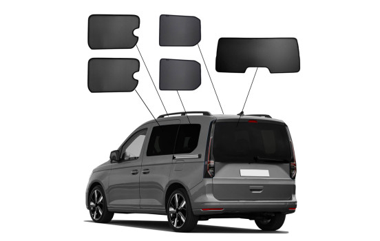 SunClip Privacy & Sun Protection suitable for Volkswagen Caddy V MPV 5-door 2020- & Ford Tourneo Connect