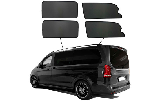 SunClip Visibility & Sun Protection Mercedes V-Class W447 (Long wheelbase) with vent windows