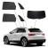 SunClip Visibility & Sun Protection suitable for Audi Q3 (F3B) 2019-2025 excl. Sportback