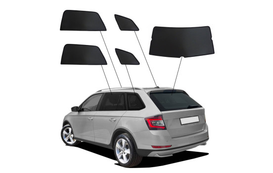 SunClip Visibility & Sun Protection suitable for Skoda Fabia III (NJ5) Kombi 2014-2022