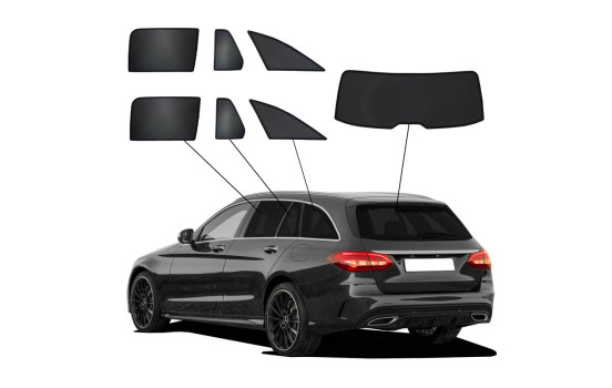 SunClip Visibility & Sunshade suitable for Mercedes C-Class W205 Kombi 2014-2021