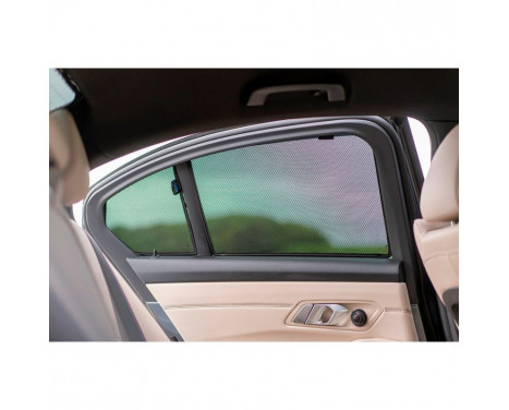 Sunshades (rear doors) suitable for BMW 3-Series G20 Sedan 2019- (4-piece), Image 8