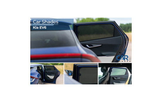 Sunshades (rear doors) suitable for Kia EV6 2021- (2-piece), Image 7