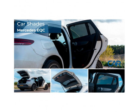Sunshades suitable for Mercedes EQC (N293) 2019- (8-piece), Image 13