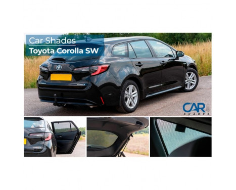 Sunshades suitable for Toyota Corolla (E21) Touring Sports 2019- (6-piece), Image 9