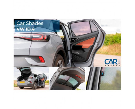 Sunshades suitable for Volkswagen ID.4 2020- (6-piece), Image 13