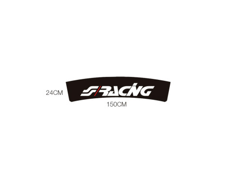 Simoni Racing Sun filter 'New Logo' - 150x24cm - Black, Image 2