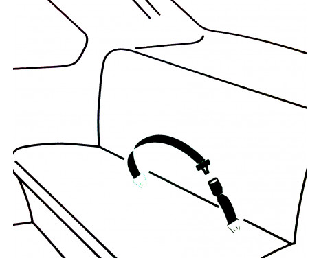 Safety belt 2-point, Image 2